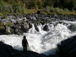 Rogue River between Galice and Agness OR