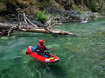 Chetco river in Oregon