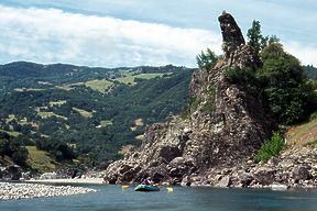 Eel River below Dos Rios CA