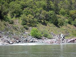 Eel River below Outlet Creek CA