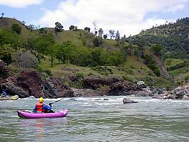 Eel River below Outlet Creek CA