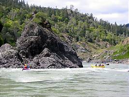 Eel River below Outlet Creek CA