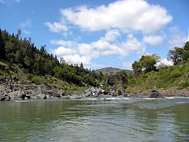 Eel River below Outlet Creek CA