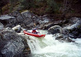 Elk Creek into Klamath River CA