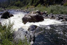 Klamath River near Happy Camp CA