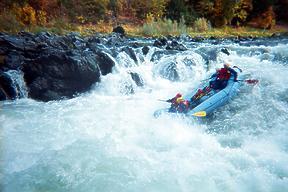 Rogue River between Galice and Agness OR