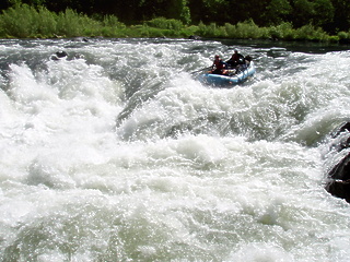 Rogue River between Galice and Agness OR