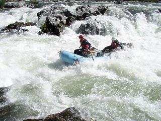 Rogue River between Galice and Agness OR