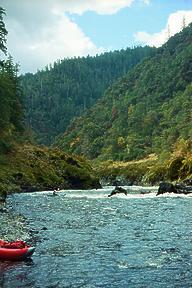 Rogue River between Galice and Agness OR