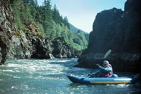 Rogue River between Galice and Agness OR