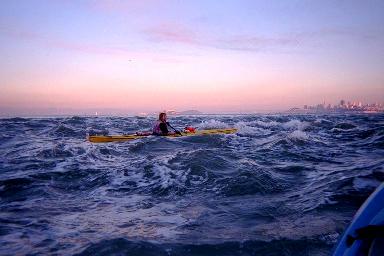 Sea Kayaking near Golden Gate CA