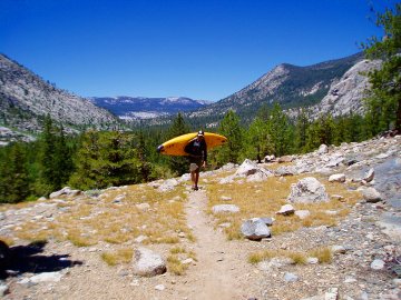 South Fork San Joaquin River near John Muir trail CA