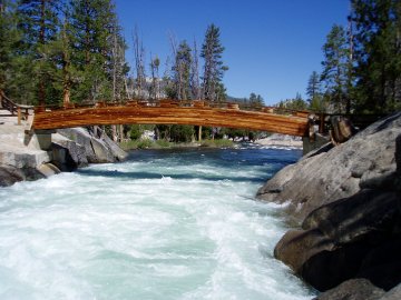 South Fork San Joaqin River near John Muir trail CA