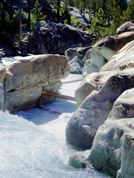 South Fork San Joaqin River near John Muir trail CA