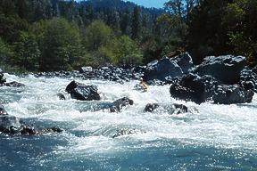 South Fork Trinity below Hyampom CA