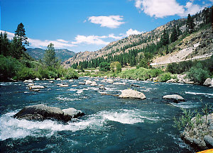 Truckee River from Boca to Floriston CA