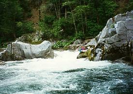 Wooley Creek in Marble Mountain wilderness