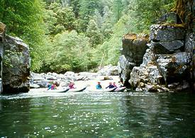 Wooley Creek in Marble Mountain wilderness