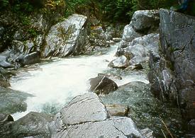 Wooley Creek in Marble Mountain wilderness