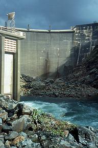 Yuba River below Englebright Dam