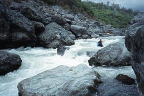 Yuba River below Englebright Dam