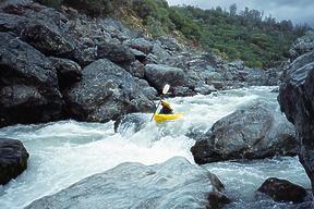 Yuba River below Englebright Dam